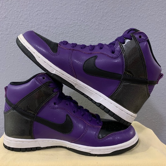 Nike Shoes | Nike Womens Dunk High In Purple Us 6 | Poshmark